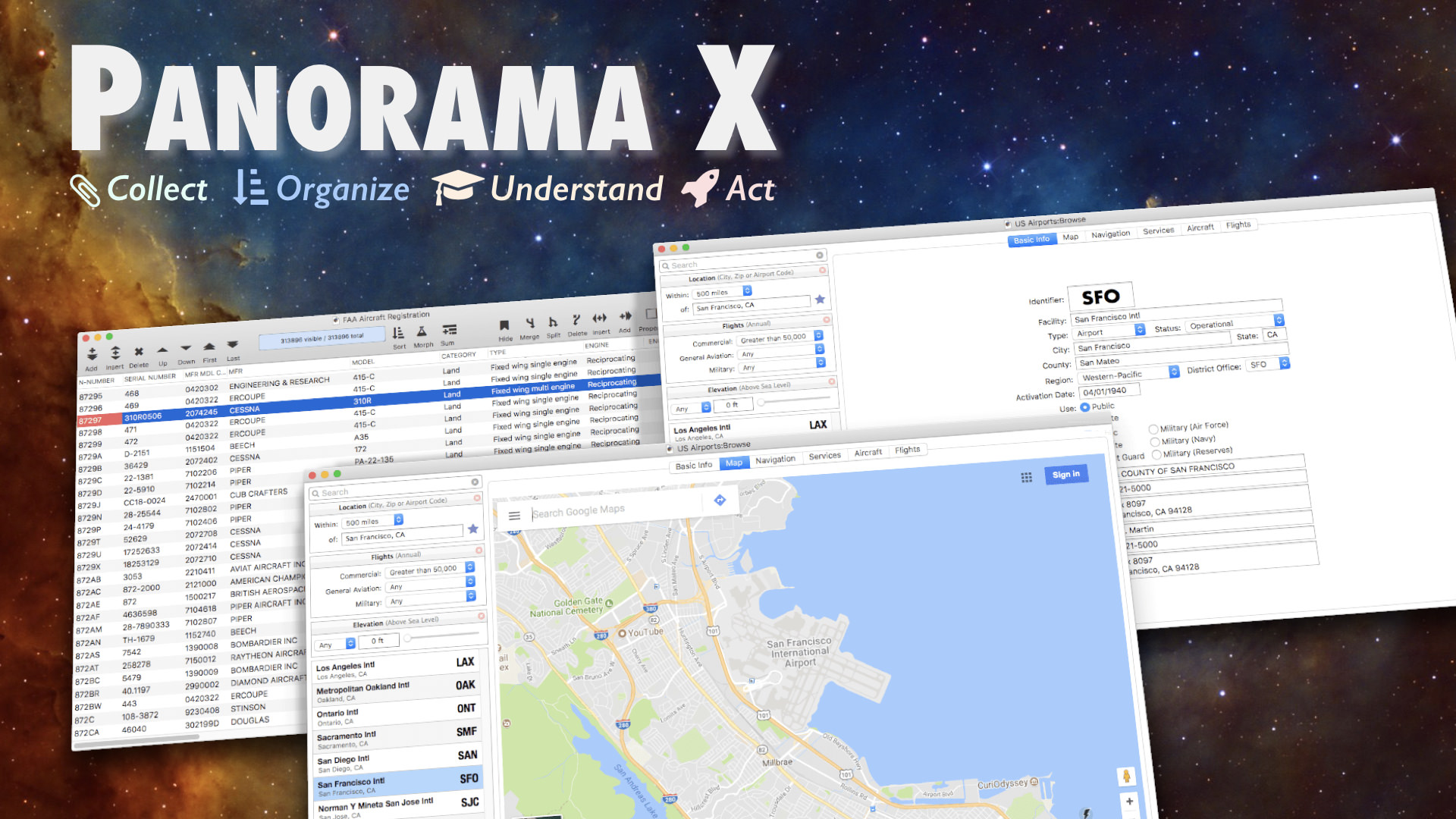 ProVUE Development Releases Panorama X 10.1 RAM based database for Mac Image
